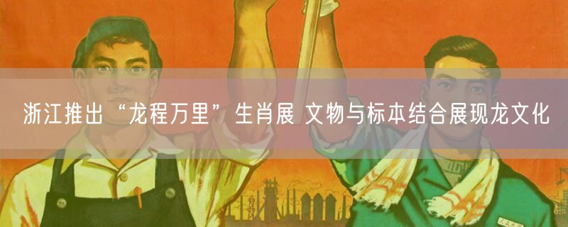 浙江推出“龙程万里”生肖展 文物与标本结合展现龙文化